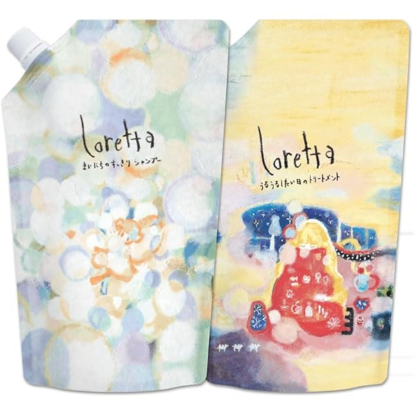 Amazon | ロレッタ まいにちのすっきりシャンプー 詰め替え用 500ml